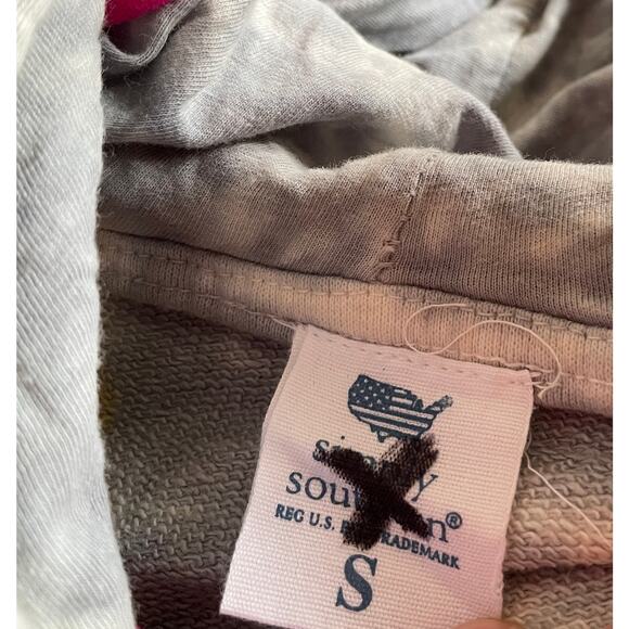 Simply Southern Tie-Dye Size Small Hoodie PTP 21” “Be Simple Live Better” - Picture 7 of 8